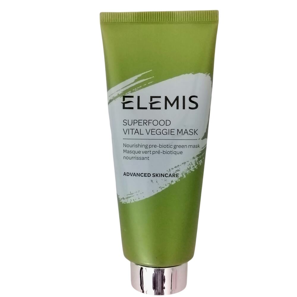 Elemis Superfood Vital Veggie Green Face Mask Nourishing Pre Biotic 2.5 oz. NEW